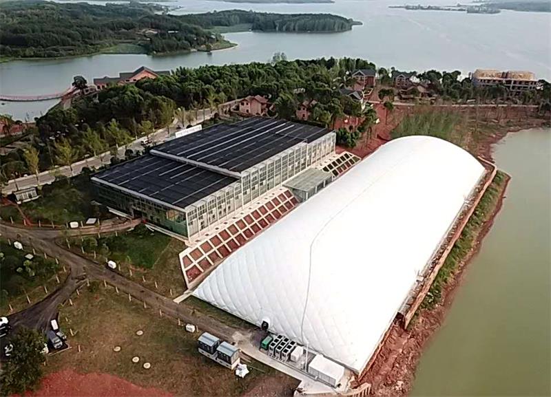 氣膜建筑走進(jìn)煤場，開辟建筑界新天地