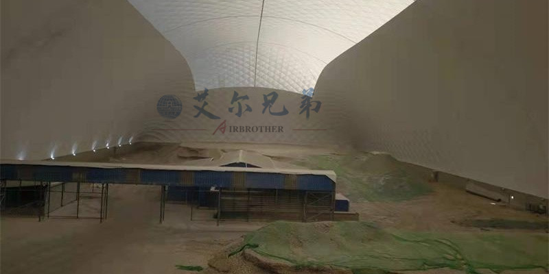 氣膜封閉工程，儲煤場封閉煤庫應(yīng)用